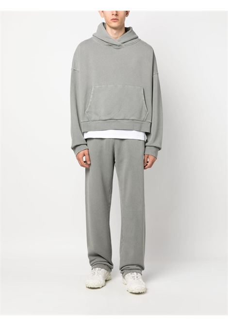 Grey washed drop-shoulder sweatshirt - ENTIRE STUDIOS -  unisex ENTIRE STUDIOS | ES2125RH